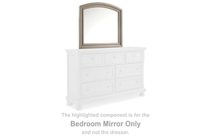 Auburndale Furniture Outlet - Ashley Furniture - Lettner Bedroom - Bedroom Mirror / Light Gray - B733-36
