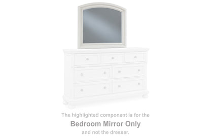 Auburndale Furniture Outlet - Ashley Furniture - Robbinsdale Bedroom - Bedroom Mirror / Antique White - B742-36