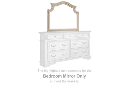 Auburndale Furniture Outlet - Ashley Furniture - Realyn Bedroom - Bedroom Mirror / Chipped White - B743-36