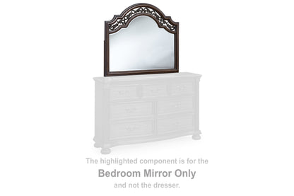 Auburndale Furniture Outlet - Ashley Furniture - Lavinton Bedroom - Bedroom Mirror / Brown - B764-36