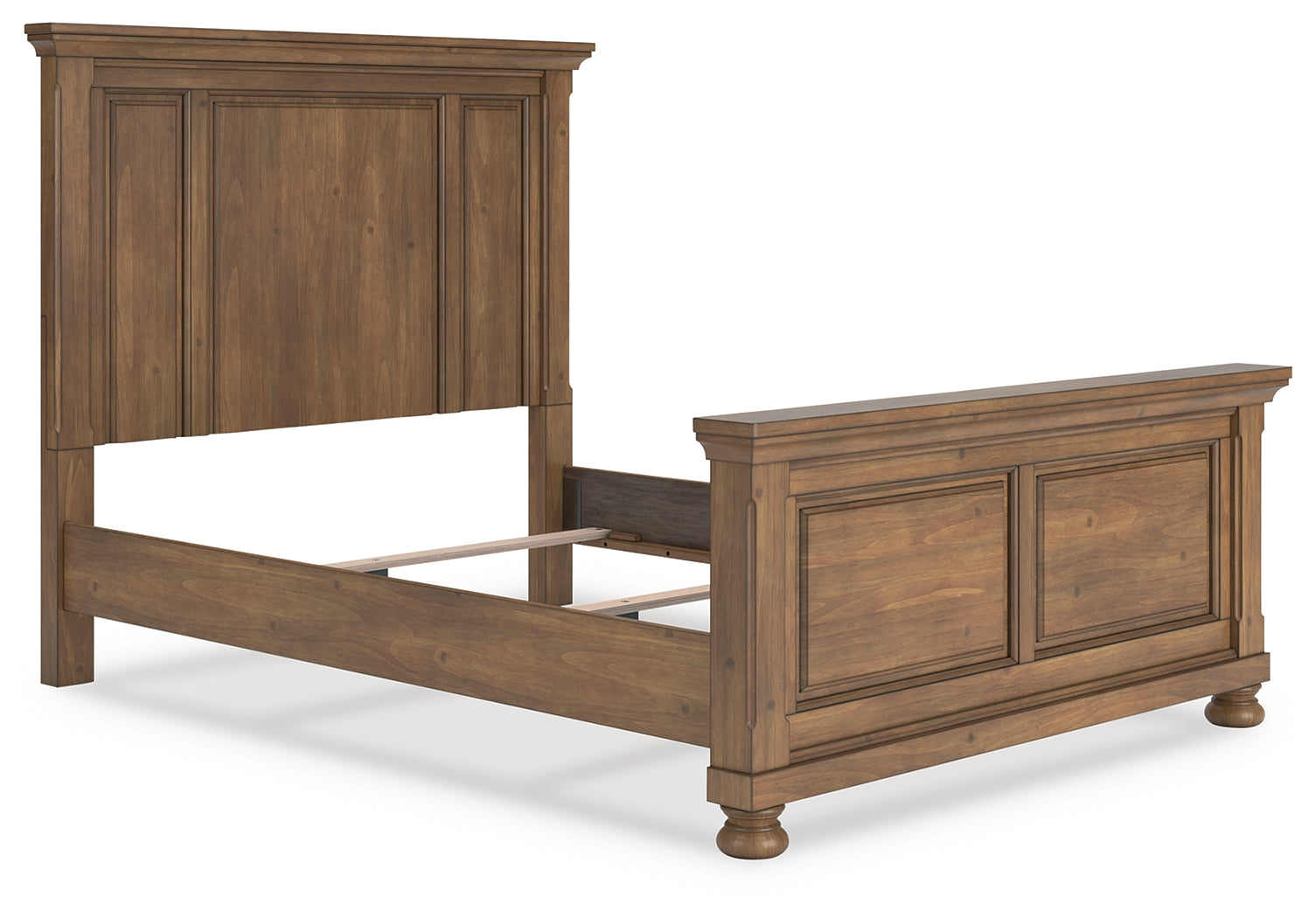 Auburndale Furniture Outlet - Ashley Furniture - Feddinger Bedroom - California King Panel Storage Bed / Medium Brown - PCB779B13