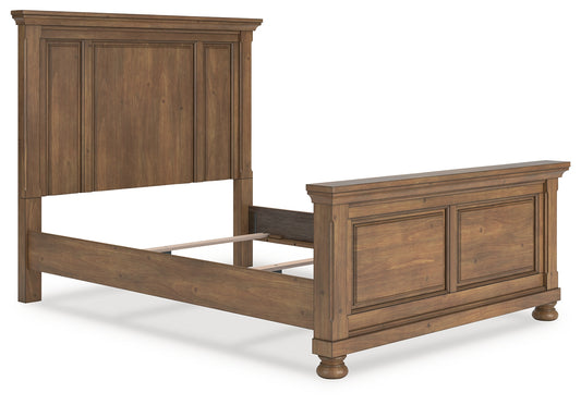 Auburndale Furniture Outlet - Ashley Furniture - Feddinger Bedroom - California King Panel Storage Bed / Medium Brown - PCB779B13