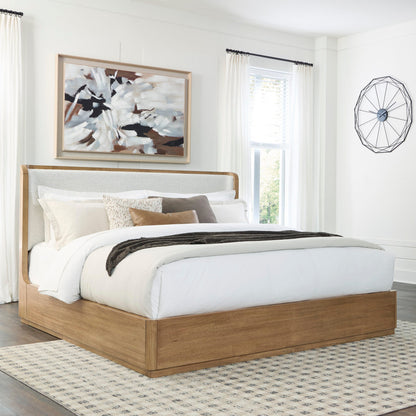 Auburndale Furniture Outlet - Ashley Furniture - Pamaria Bedroom - King Upholstered Bed - PCB802B7
