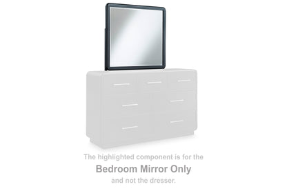 Auburndale Furniture Outlet - Ashley Furniture - Rowanbeck Bedroom - Bedroom Mirror / Black - B821-36