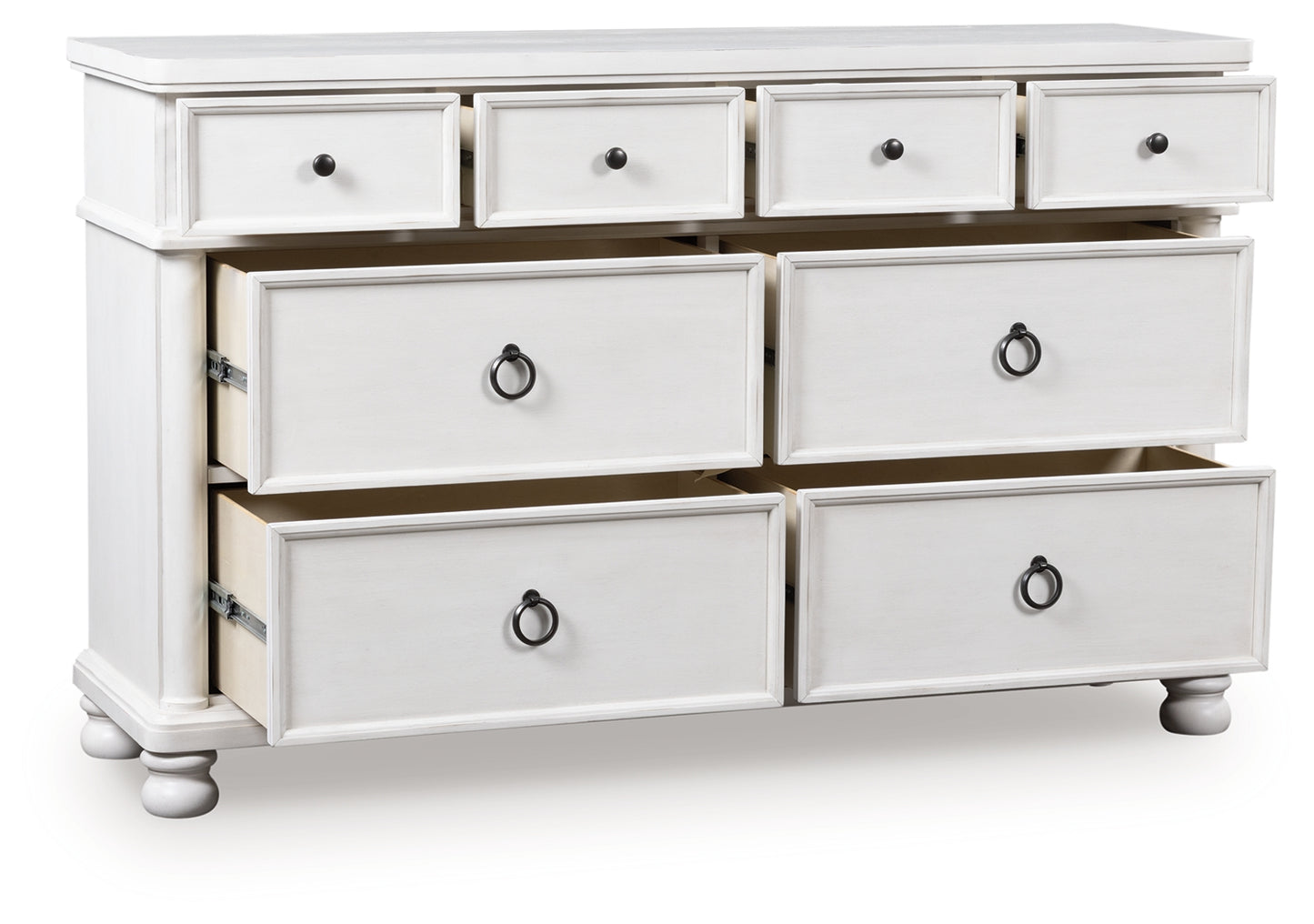 Auburndale Furniture Outlet - Ashley Furniture - Rowlenstown Bedroom - California King Poster Bed / Brown - PCB824B5