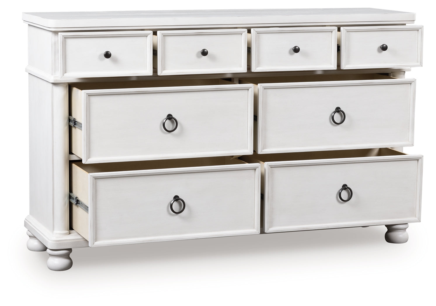 Auburndale Furniture Outlet - Ashley Furniture - Rowlenstown Bedroom - California King Poster Bed / Brown - PCB824B5