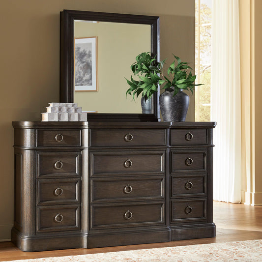 Auburndale Furniture Outlet - Ashley Furniture - Wickenger Bedroom - Dresser and Mirror - PCB889B1