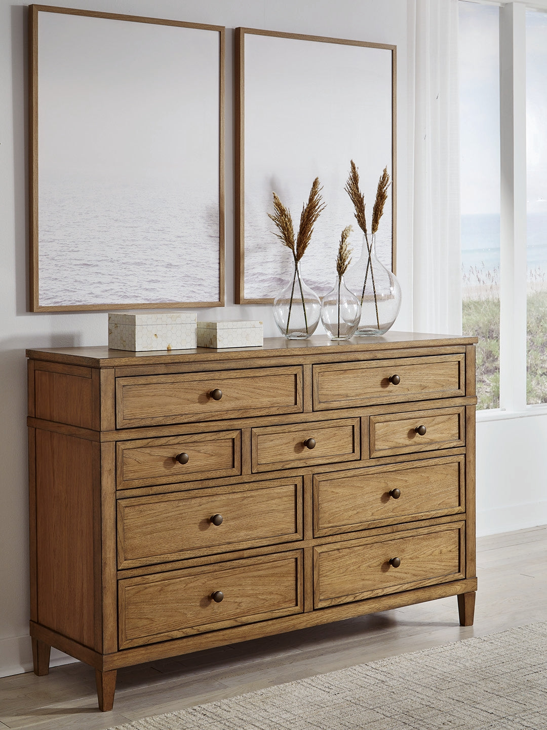 Auburndale Furniture Outlet - Ashley Furniture - Sharlance Bedroom - Dresser / Brown - B895-31