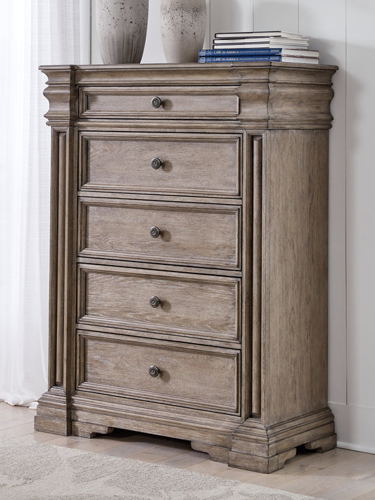 Auburndale Furniture Outlet - Ashley Furniture - Blairhurst Bedroom - California King Panel Bed / Light Grayish Brown - B916B5