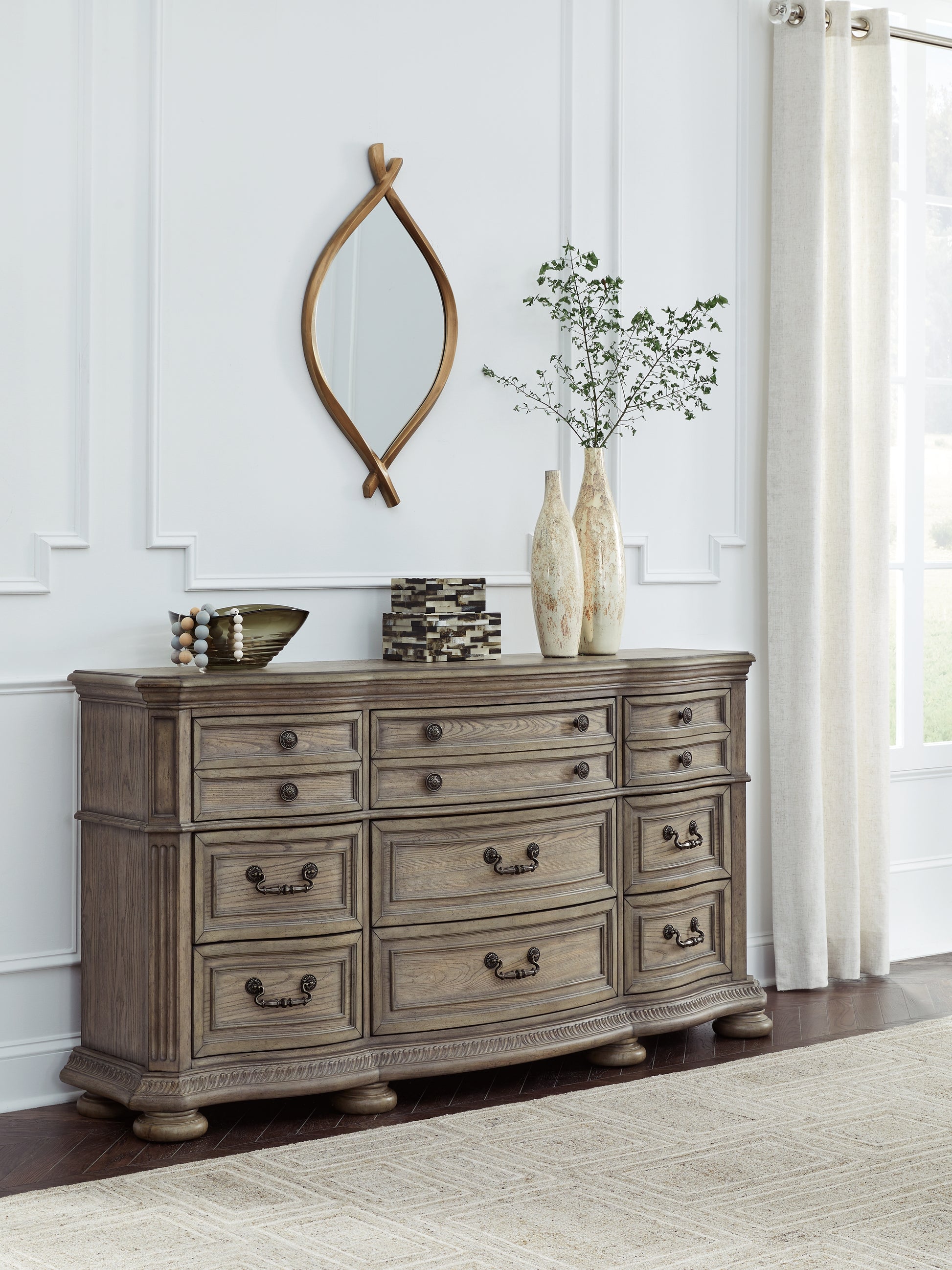 Auburndale Furniture Outlet - Ashley Furniture - Ardenfield Bedroom - Three Drawer Night Stand / Light Brown - B944-93