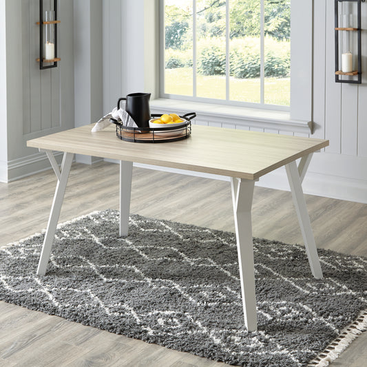 Auburndale Furniture Outlet - Ashley Furniture - Grannen Dining Room - Dining Chair (Set of 2) / White - D407-01X2