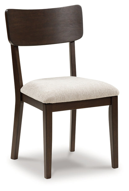 Auburndale Furniture Outlet - Ashley Furniture - Mallenette Dining Chair - Dining UPH Side Chair (Set of 2) / Merlot - PCD607-07
