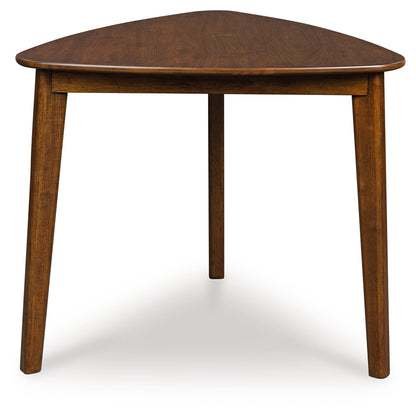 Auburndale Furniture Outlet - Ashley Furniture - Tameride Dining Table - Triangle Dining Room Table / Brown - PCD609-16