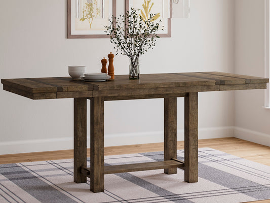 Auburndale Furniture Outlet - Ashley Furniture - Moriville Dining Room - Counter Height Bar Stool (Set of 2) / Beige - D631-124X2
