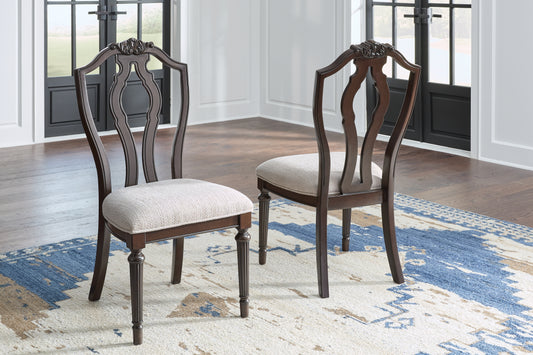 Auburndale Furniture Outlet - Ashley Furniture - Lavinton Dining Room - Oval Dining Room EXT Table / Brown - D764-35
