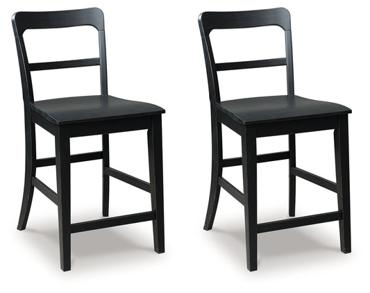 Auburndale Furniture Outlet - Ashley Furniture - Greddinton Counter Height Barstool (Set of 2) - Counter Height Barstool (Set of 2) / Multi - PCD824-124X2