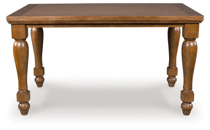 Auburndale Furniture Outlet - Ashley Furniture - Greddinton Counter Height Dining Table - RECT Dining Room Counter Table / Brown - PCD824-13