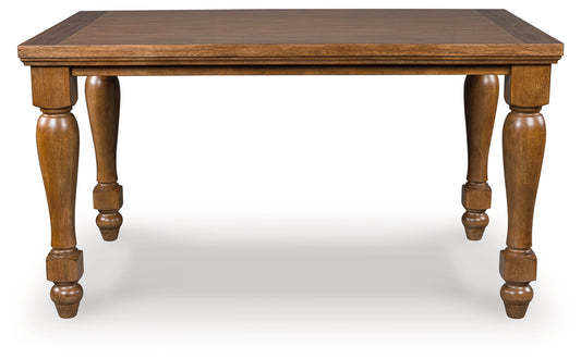 Auburndale Furniture Outlet - Ashley Furniture - Greddinton Counter Height Dining Table - RECT Dining Room Counter Table / Brown - PCD824-13
