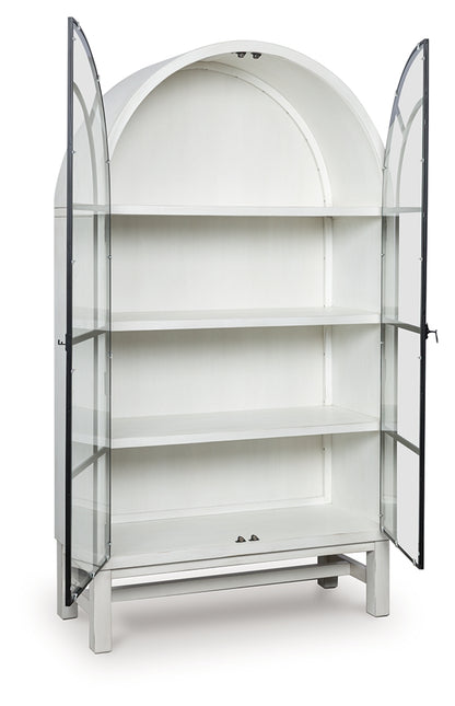Auburndale Furniture Outlet - Ashley Furniture - Greddinton Display Cabinet - Display Cabinet / White - PCD824-276