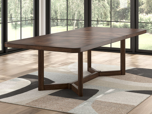 Auburndale Furniture Outlet - Ashley Furniture - Dilenno Dining Extension Table - RECT Dining Room EXT Table / Dark Brown - PCD857-35