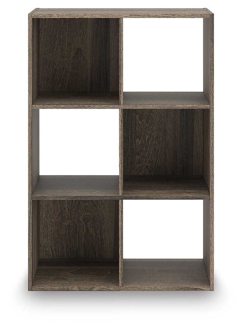 Auburndale Furniture Outlet - Ashley Furniture - Shallifer Six Cube Organizer - Six Cube Organizer / Brown - EA1104-3X2