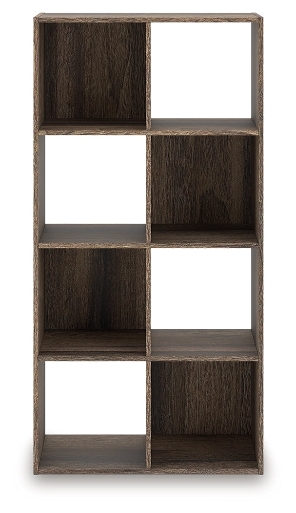 Auburndale Furniture Outlet - Ashley Furniture - Shallifer Eight Cube Organizer - Eight Cube Organizer / Brown - EA1104-4X2
