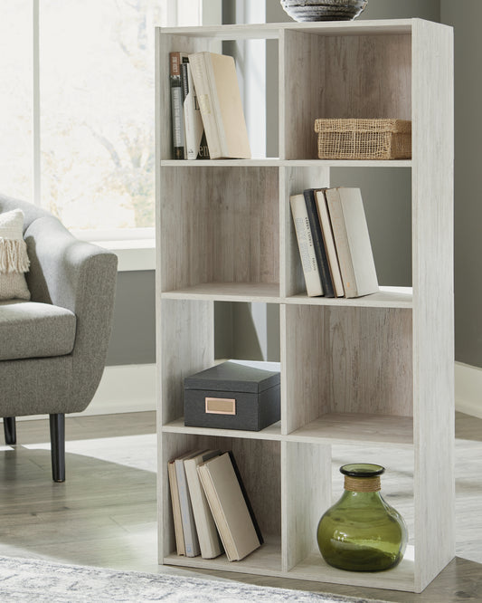 Auburndale Furniture Outlet - Ashley Furniture - Paxberry Eight Cube Organizer - Eight Cube Organizer / Whitewash - EA1811-4X2