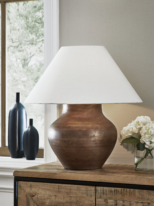 Auburndale Furniture Outlet - Ashley Furniture - Whitham Lighting - Metal Table Lamp (1/CN) - L207664