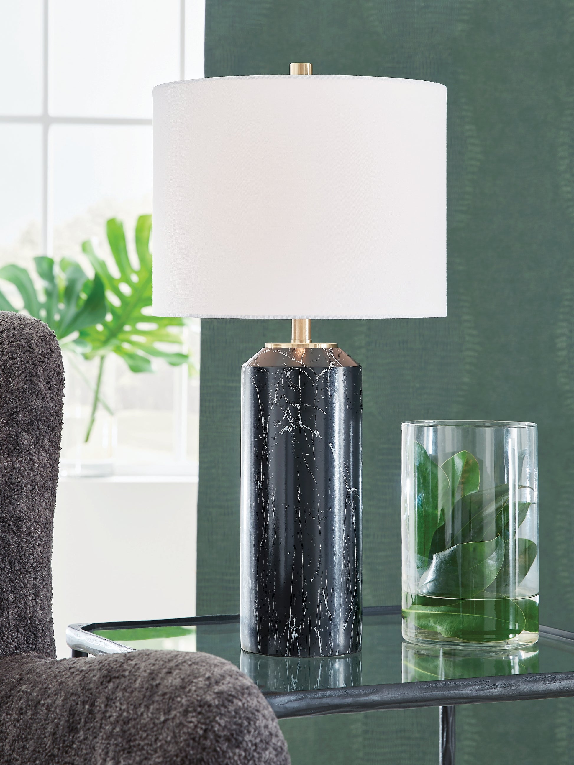 Auburndale Furniture Outlet - Ashley Furniture - Hanzila Lighting - Poly Table Lamp (1/CN) - L236074
