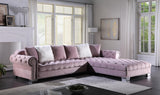 2PC Velvet Sectional