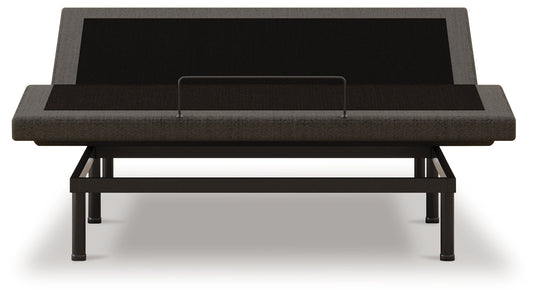 Auburndale Furniture Outlet - Ashley Furniture - Head/Foot Model - Better Queen Adjustable Base - Queen Adjustable Base / Charcoal Gray - M5X432