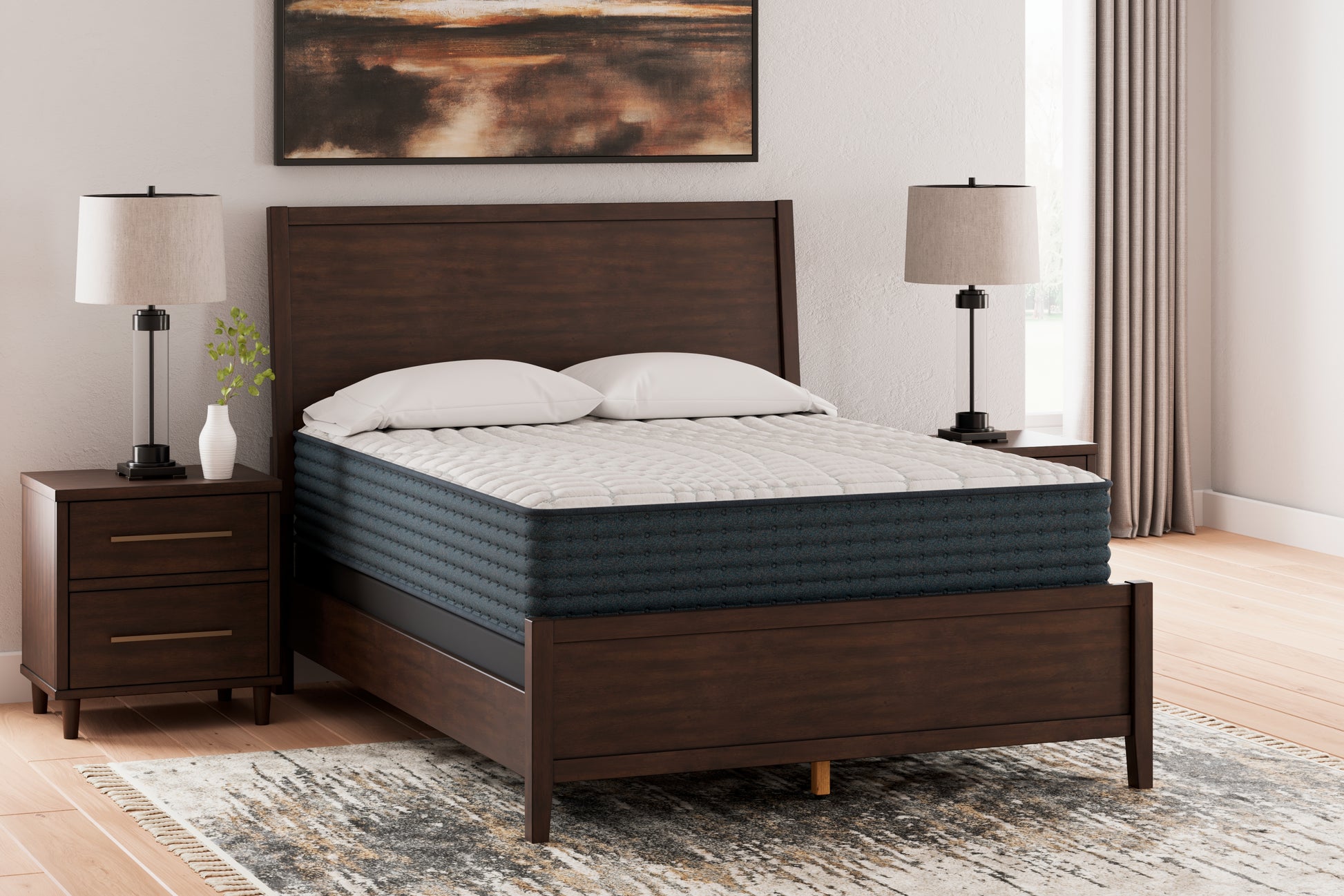 Auburndale Furniture Outlet - Ashley Furniture - Hybrid 1200 Mattresses - California King / White - M43551