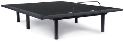 Auburndale Furniture Outlet - Ashley Furniture - Head Up Only Foundation Queen Adjustable Head Base - Queen Adjustable Head Base / Charcoal Gray - M5X132