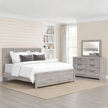 Auburndale Furniture Outlet - Ashley Furniture - Broachmyn Bedroom - Bedroom Mirror / Gray - PCB1120-36