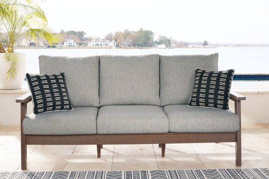 Auburndale Furniture Outlet - Ashley Furniture - Emmeline Outdoor - Adirondack Chair / Brown - P420-898