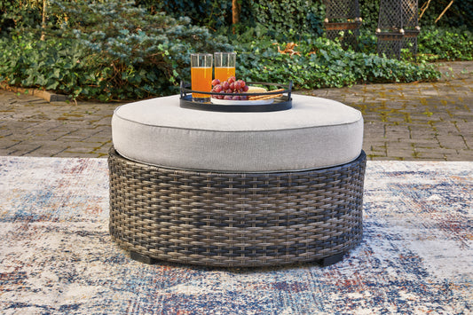 Auburndale Furniture Outlet - Ashley Furniture - Harbor Court Outdoor - Corner with Cushion (Set of 2) / Gray - P459-877