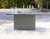 RECT Bar Table w/Fire Pit