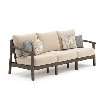 Auburndale Furniture Outlet - Ashley Furniture - Adams Lane Outdoor - Sofa with Cushion - PCP602-838