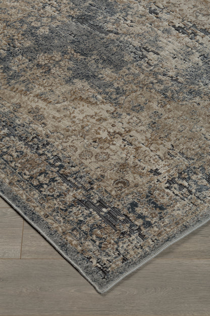 Auburndale Furniture Outlet - Ashley Furniture - South Rug - 8' x 10' Rug / Blue/Beige - R402721