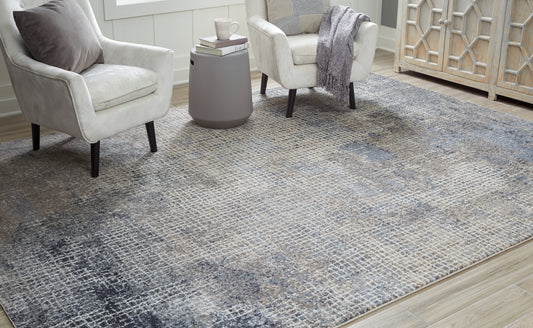 Auburndale Furniture Outlet - Ashley Furniture - Brookhall Rug - 7'10" x 10'6" Rug / Multi - R406101