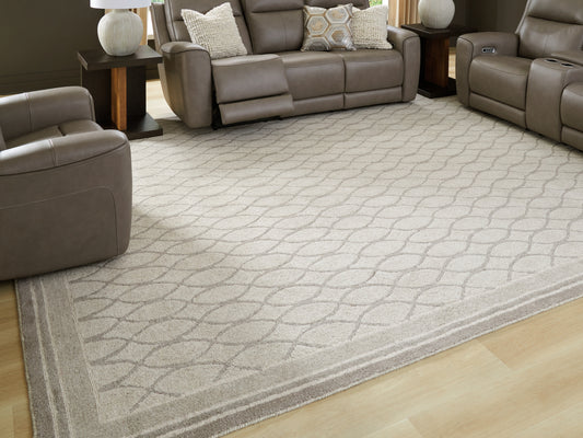 Auburndale Furniture Outlet - Ashley Furniture - Wimney Rug - Medium Rug / Gray - R407282