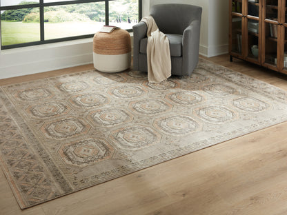 Auburndale Furniture Outlet - Ashley Furniture - Bachby Rug - 5'3" x 7' Area Rug / Multi - R407682