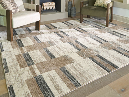 Auburndale Furniture Outlet - Ashley Furniture - Alstone Rug - 7'10" x 10' Area Rug / Multi - R407731