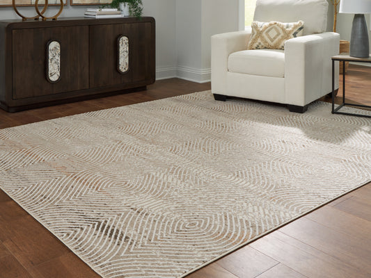 Auburndale Furniture Outlet - Ashley Furniture - Bachus Rug - 5'3" x 7' Area Rug / Multi - R407752