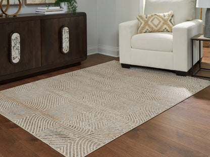 Auburndale Furniture Outlet - Ashley Furniture - Bachus Rug - 5'3" x 7' Area Rug / Multi - R407752