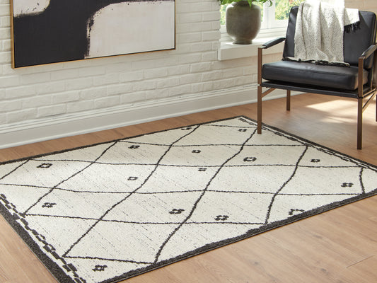 Auburndale Furniture Outlet - Ashley Furniture - Fenriston Rug - Medium Rug - R408302