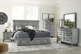 California King Storage Bed