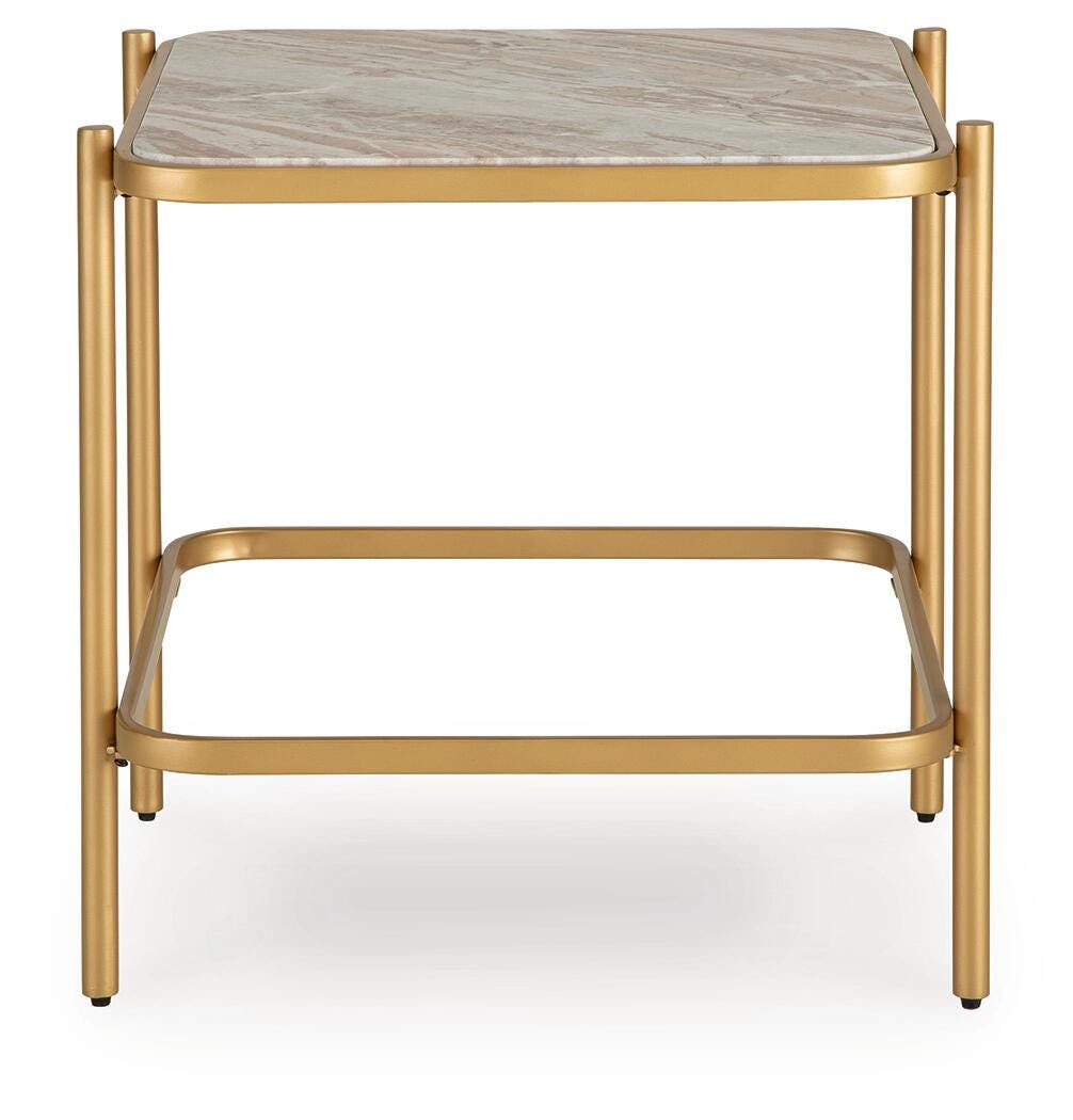 Manor Stone End Table