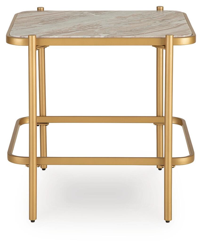 Manor Stone End Table
