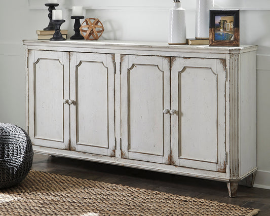 Auburndale Furniture Outlet - Ashley Furniture - Mirimyn Accent Cabinet - Accent Cabinet / Antique White - T505-560